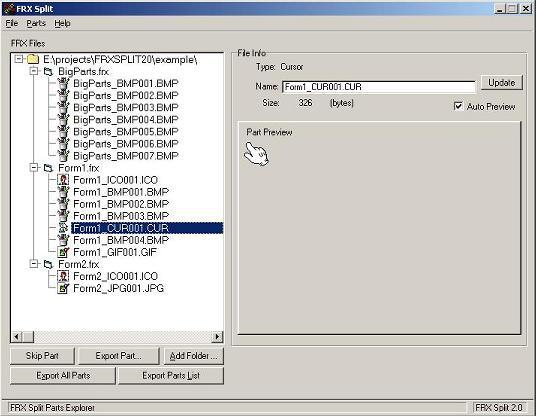 FRX Split Screenshot